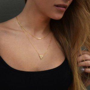 Free People Necklace Jewelry 18k Gold-filled